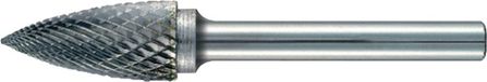 Nordwest AG Fraise à graver | SPG | d. 6 mm longueur de coupe 13 mm queue-d. 3 mm | carbure | denture normale, fine
