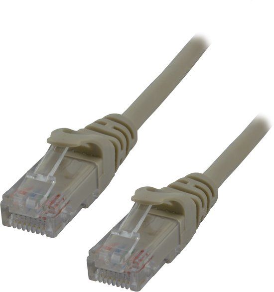 MCL Samar MCL - Verbindingskabel - RJ-45 (M) naar RJ-45 (M) - 2 m - UTP - CAT 6a - grijs