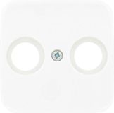 Busch-Jaeger SI Reflex - Coax centraalplaat (wit)
