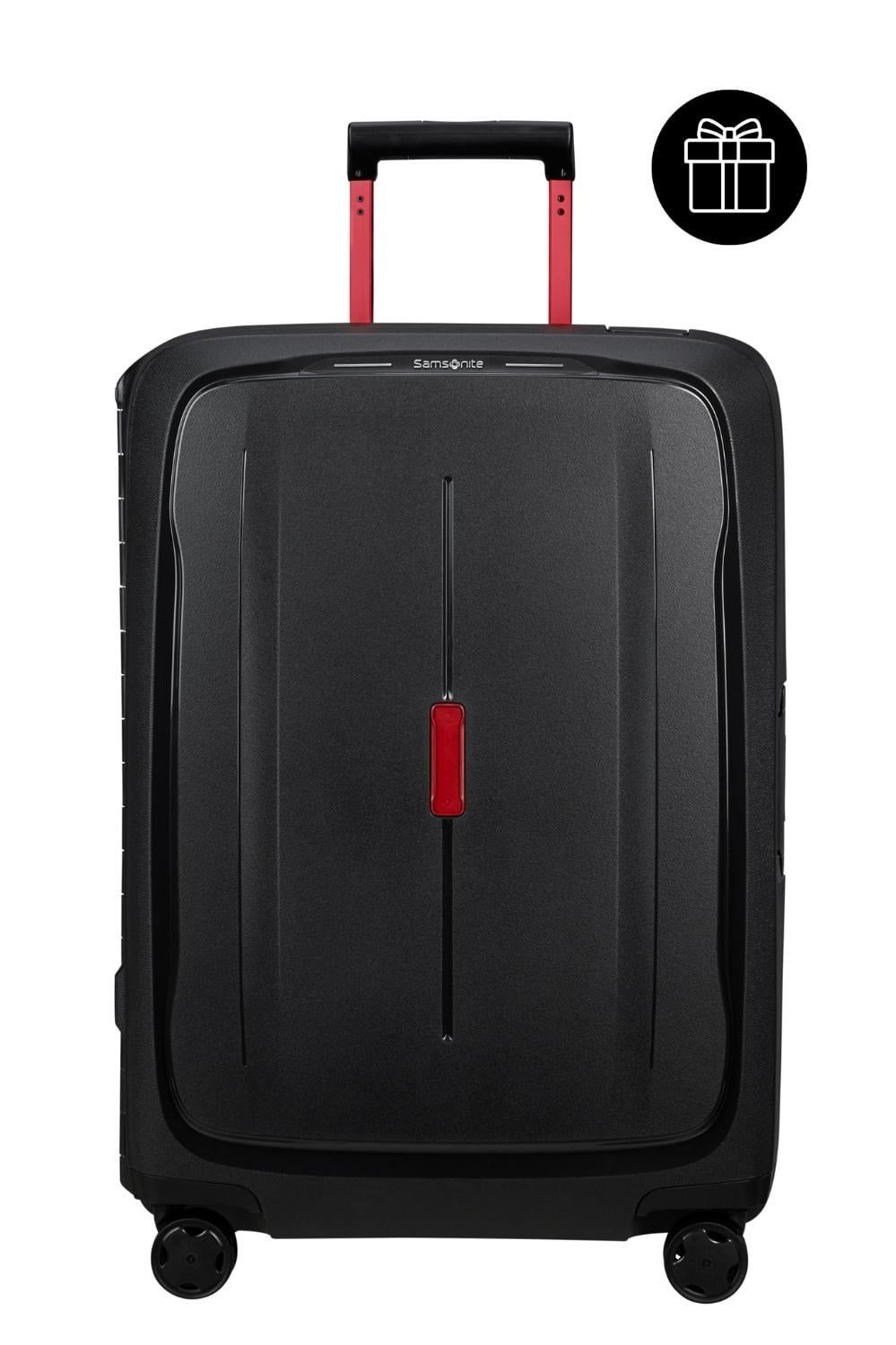 Samsonite Essens 69 Spinner Hardcase Koffer - Charcoal-red