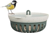 Elho Essential Vogelvoederhuis - 100% Gerecycled Plastic - Blad groen