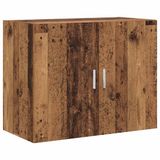 vidaXL Wandkast Oud hout 80 x 42,5 x 64 cm Bewerkt hout