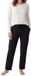 Schiesser Dames pyjama Mix & Relax zwart / crème