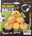 Buffalo Pro tafelvoetbal balletjes set/6pcs yellow