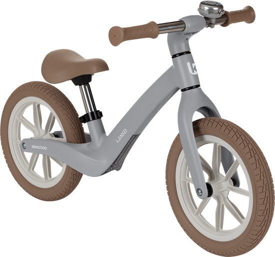 Kikkaboo Lanser Loopfiets - Grijs