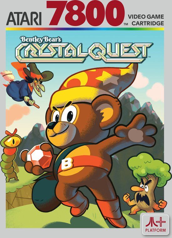 Atari Bentley Bears Crystal Quest - Atari 7800+