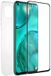 Muvit Pack Huawei P40 Lite Coque Verre Souple et Verre Trempé Silicone Housse de Téléphone Transparent