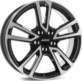 ALUTEC Tormenta 18-inch Aluminium Felge, Mattschwarz mit polierter Vorderseite