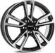 ALUTEC Tormenta 18-inch Aluminium Felge, Mattschwarz mit polierter Vorderseite