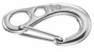 Plastimo Mousqueton de pompier en acier inoxydable Argent 120 mm