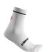 Castelli Entrata 13 Chaussettes de vélo Hommes Noir Taille 44-47
