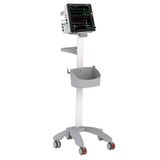 GIMA Trolley voor ondersteuning en mobiliteit van monitoren en ventilatoren, 52,5x50xh 105 cm, 45760