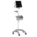 GIMA Trolley voor ondersteuning en mobiliteit van monitoren en ventilatoren, 52,5x50xh 105 cm, 45760