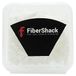 Fibershack - LC 200 x 1,25 mm LC glasvezel stofkappen in vergrendelingskoffer voor LCUPC glasvezelkabels en eindvlakken