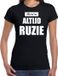 Bellatio Decorations Shoppartners Bv Zwart fout Kerstshirt / t-shirt - Kerst is altijd ruzie - dames - Kerstkleding / Christmas outfit XS