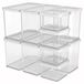 Boîtes de conservation - Plastique - 10 pièces - Transparent - Hermétique