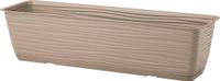 Form Plastic Plantenbak Balustrade - kunststof - beige - L80 x B17 x H14 cm