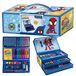 Spidey Malette de dessin - 52 pièces - Enfants - Bleu