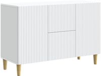 vidaXL Dressoir Wit 89 x 34,5 x 60 cm Bewerkt hout