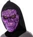 BigBuy masque de carnaval, Halloween, violet