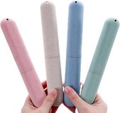 Purepeak Tandenborstelhouder Set 4 Stuks - Tandenborstelkoker - Reisaccessoires - Modern - Kunststof