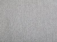 Vente-unique Driezitsbank + fauteuil in grijze chenille stof - TALIENA