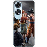 Maniacase Case Oppo A60 Sangoku naruto Luffy uit een stuk Dragon Ball z 3D Anime manga