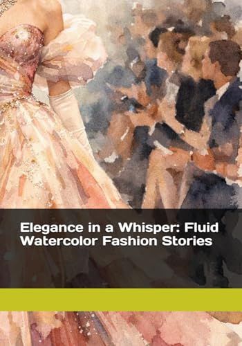 Elegance in a Whisper: Fluid Watercolor Fashion Stories