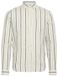 Casual Friday Gestreepte lange mouwen shirt Dylan M Plaza Taupe