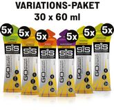 Science in Sport - SiS Go Isotonic Energiegel - 30x60 ml - Variatie pack bundel - Running gel met 22g koolhydraten