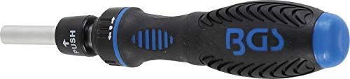 BGS 9150 | Rateldraaigreep voor bits, schakelbaar | 6,3 mm (1/4") | Schroevendraaier-bithouder