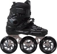 Roces Ego TIF 3x110 Inline Skates - Black/Silver - Size 44
