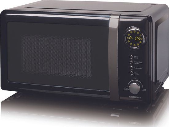 Melissa Vrijstaande Solo-Magnetron - 20 liter - 700W - Retro - Zwart