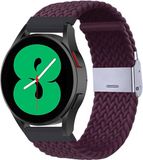 By Qubix Qubix Braided Nylon Strap - Dark Purple - Fits Xiaomi Mi Watch / Xiaomi Watch 2 / Xiaomi Watch S1 / S2 / S3 / S4 (47mm)