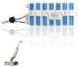 OEM Kärcher Vervangaccu 3000 mAh voor Kärcher FC7, 25,2 V, compatibel met artikelnummer 9.013.772.0