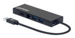 Manhattan 152846 USB Type-A Laptop Dock & Port Replicator, Black