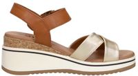 SUB55 Sandalen Hak Sandalen Hak - Cognac - Maat 40