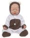 Reborn-babypop van 31 cm, gemaakt van siliconen, met een uniek moedervlekje