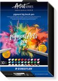 STAEDTLER Artist Series Big Brush brushpennen - 30 kleuren met blender
