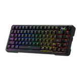 Redragon K724 PRO Wireless Gasket Gaming Hype Screen & Knob, mechanisch toetsenbord met 81 toetsen, Easy-Control 1,14'' TFT-informatiedisplay