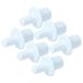 Vhbw 6 Goupilles pour charnière de porte compatible avec Bosch Gin31ae30g/02 Gin38a55gb/07 congélateur, réfrigérateur combiné - clapet de freezer