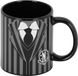Woensdag Karactermania - Wednesday - Uniform - Mok in geschenkverpakking - Mokken - koffietassen - Zwart
