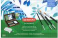 Derwent Academy Watercolour Wooden Box Waterverf, 12 kleuren