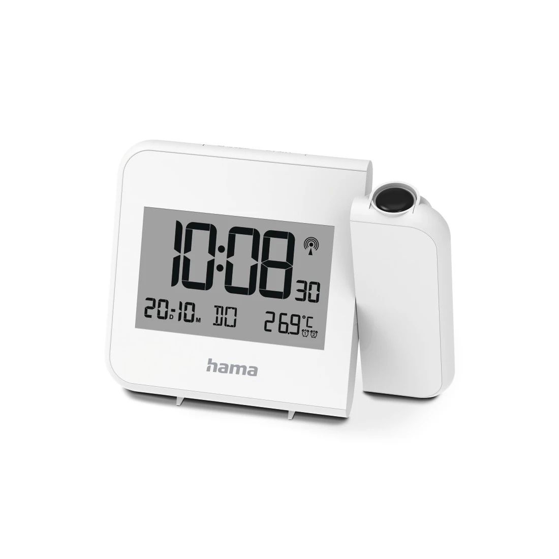 Hama Wekker Hvar Projectie Wit