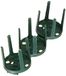 GLOREX Steekmassahouder zelfklevend, plastic, meerkleurig, 12 x 11,6 x 2,5 cm