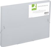 Q-CONNECT elastobox | A4 | rug 25 mm | transparant