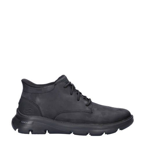 Skechers Hands Free Slip-Ins Arch Fit Garza nubuck sneakers zwart