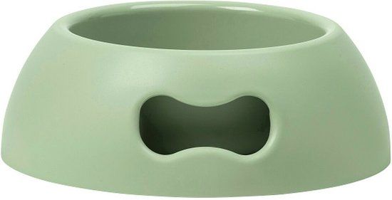 United Pets Pappy Dog Feeder - 1.1 L - Green - Polypropylene - 24.5 cm
