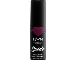 NYX Professional Makeup SUEDE MATTE LIPSTICKS - Girl, Bye - Electroshock