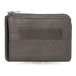 Pepe Jeans Checkbox portemonnee met kaartenvak, grijs, 11 x 7 x 1,5 cm, leer